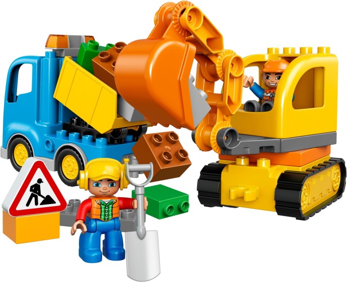 LEGO Duplo Truck & Tracked Excavator (10812)