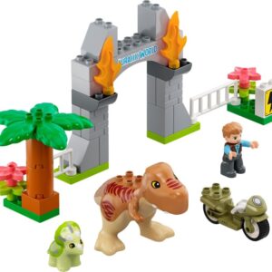 LEGO Duplo T. rex and Triceratops Dinosaur Breakout (10939)