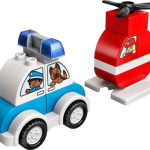 LEGO Duplo Fire Helicopter & Police Car (10957)