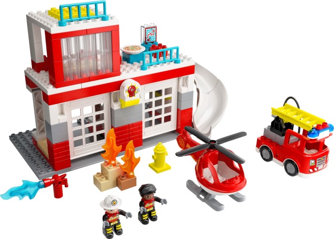 LEGO Duplo Fire Station & Helicopter (10970)