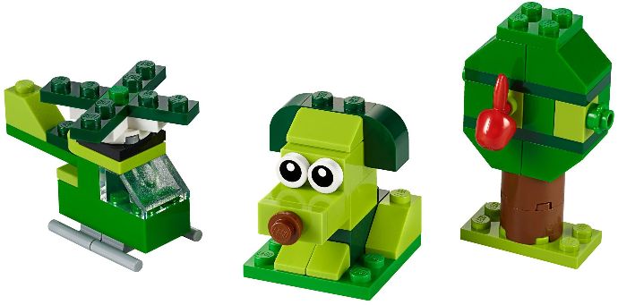 LEGO Classic Creative Green Bricks (11007)