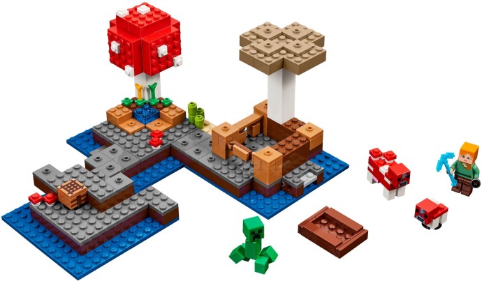 LEGO Minecraft The Mushroom Island (21129)