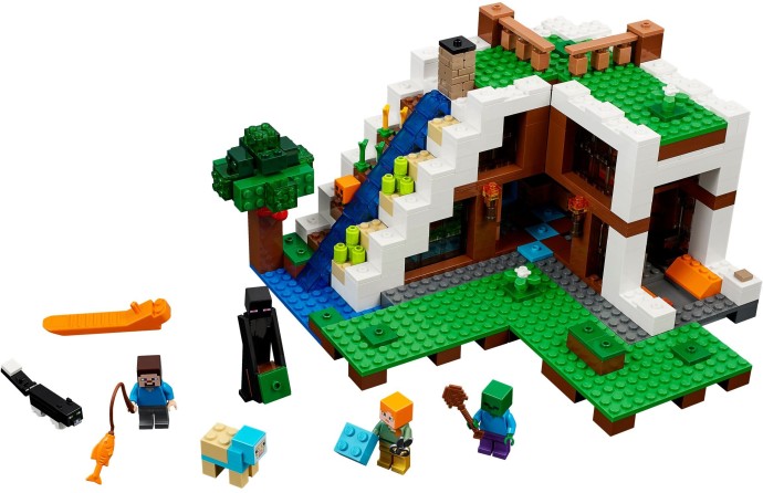 LEGO Minecraft The Waterfall Base (21134)