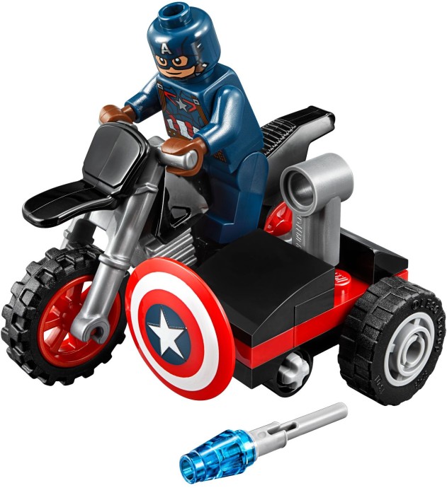 LEGO Marvel Super Heroes Captain America's Motorcycle (30447)