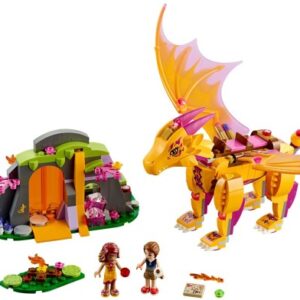 LEGO Elves Fire Dragon's Lava Cave (41175)