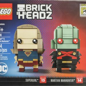 LEGO BrickHeadz Supergirl & Martian Manhunter (41496)