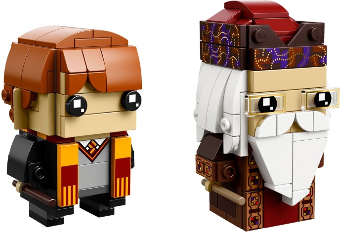 LEGO BrickHeadz Ron Weasley & Albus Dumbledore (41621)