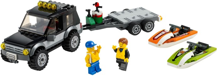 LEGO City SUV with Watercraft (60058)