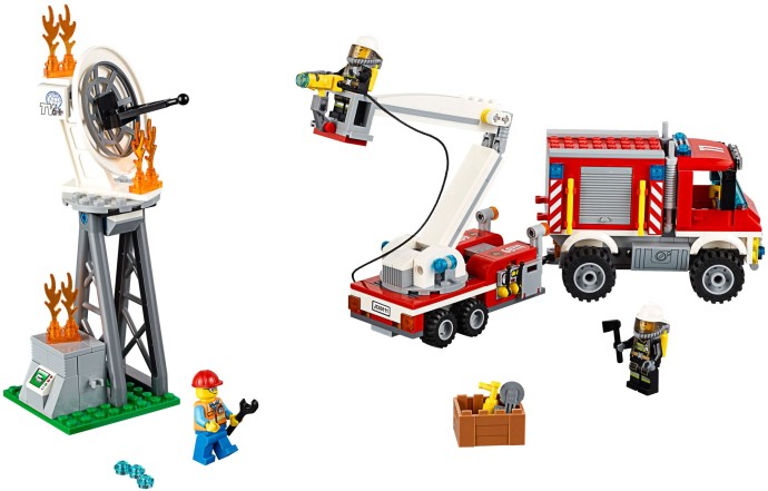 LEGO City Fire Utility Truck (60111)