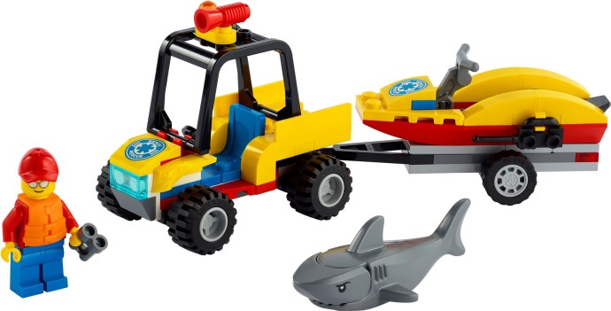 LEGO City Beach Rescue ATV (60286)