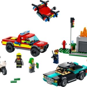 LEGO City Fire Rescue & Police Chase (60319)