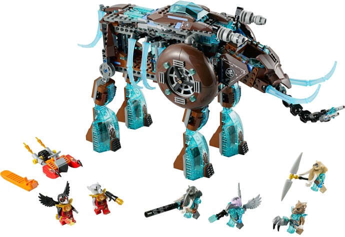 LEGO Legends of Chima Maula's Ice Mammoth Stomper (70145)