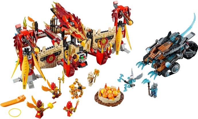 LEGO Legends of Chima Flying Phoenix Fire Temple (70146)