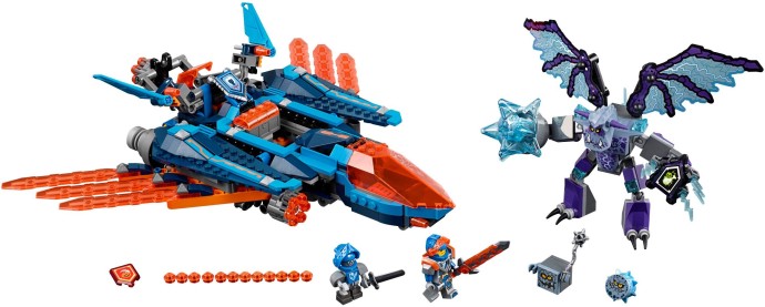 LEGO Nexo Knights Clay's Falcon Fighter Blaster (70351)