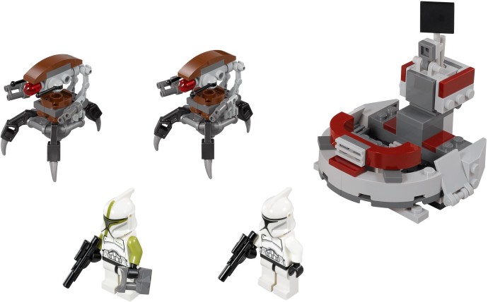 LEGO Star Wars Clone Troopers vs. Droidekas (75000)