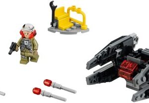 LEGO Star Wars A-Wing vs. TIE Silencer Microfighters (75196)