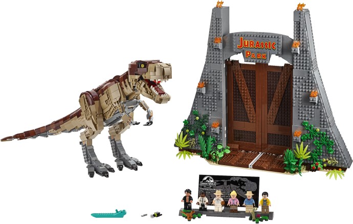 LEGO Jurassic World Jurassic Park: T. rex Rampage (75936)