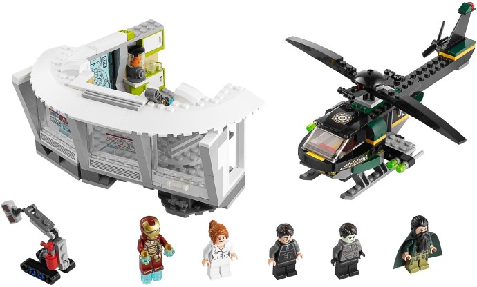 LEGO Marvel Super Heroes Iron Man: Malibu Mansion Attack (76007)