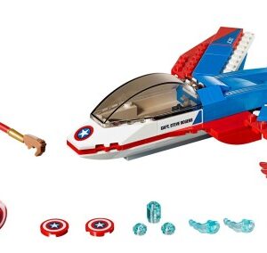 LEGO Marvel Super Heroes Captain America Jet Pursuit (76076)
