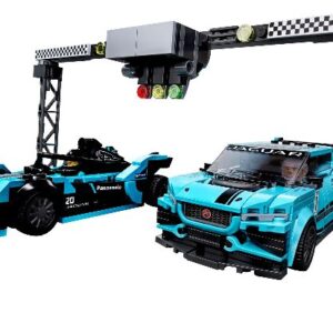 LEGO Speed Champions Formula E Panasonic Jaguar Racing GEN2 Car & Jaguar I-PACE eTROPHY (76898)